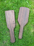 Non-Engraved Walnut Spanking Paddle