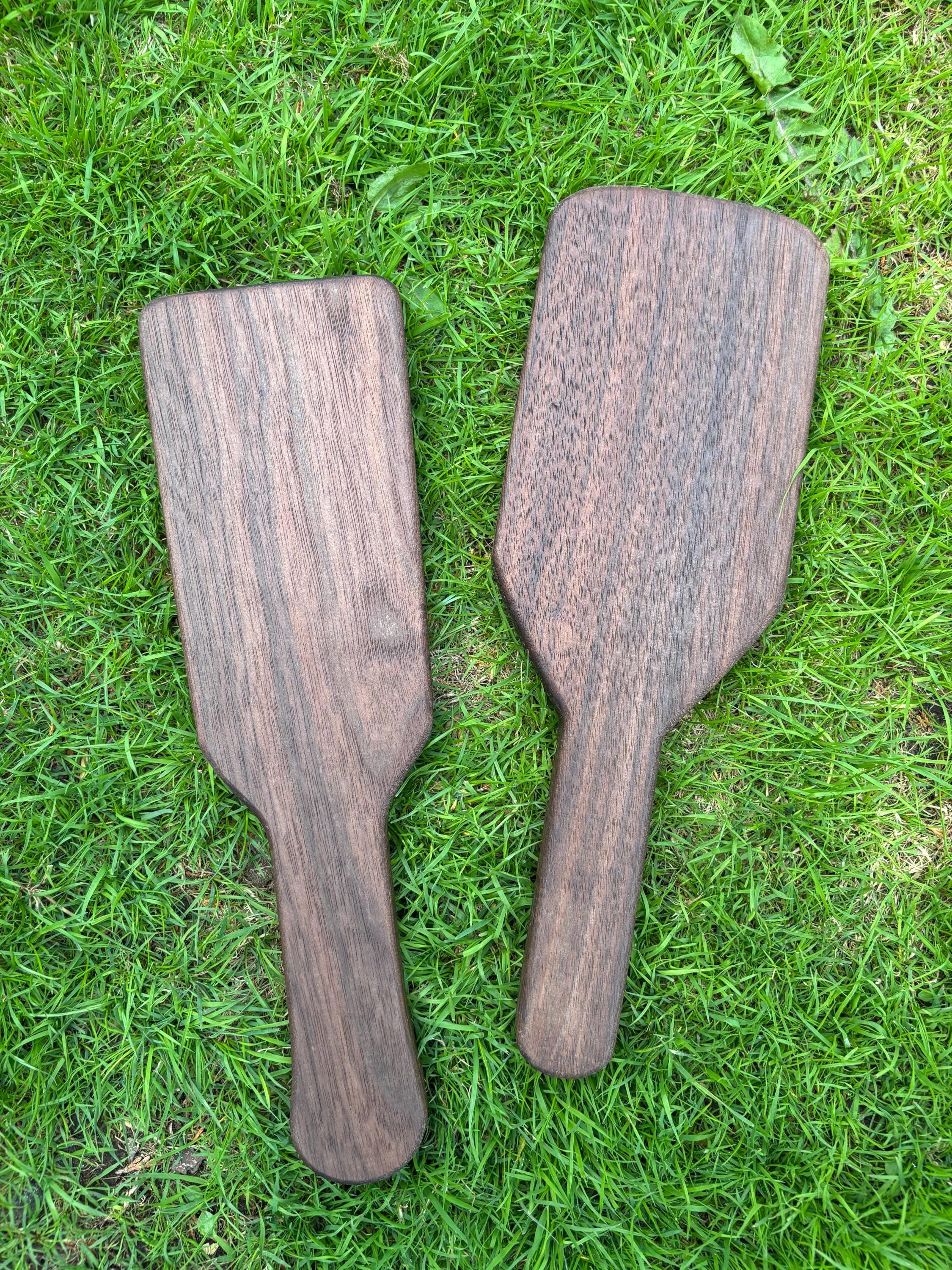 Non-Engraved Walnut Spanking Paddle