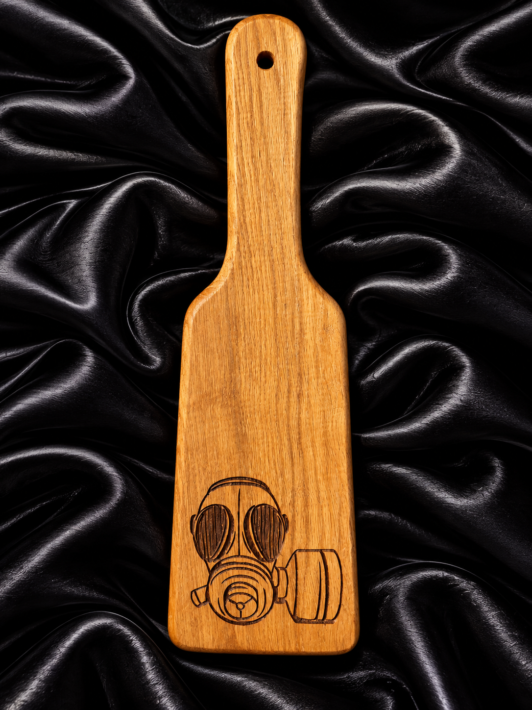 Personalised Solid Oak Engraved Spanking Paddle