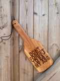 Personalised Cherry Wood Engraved Spanking Paddle