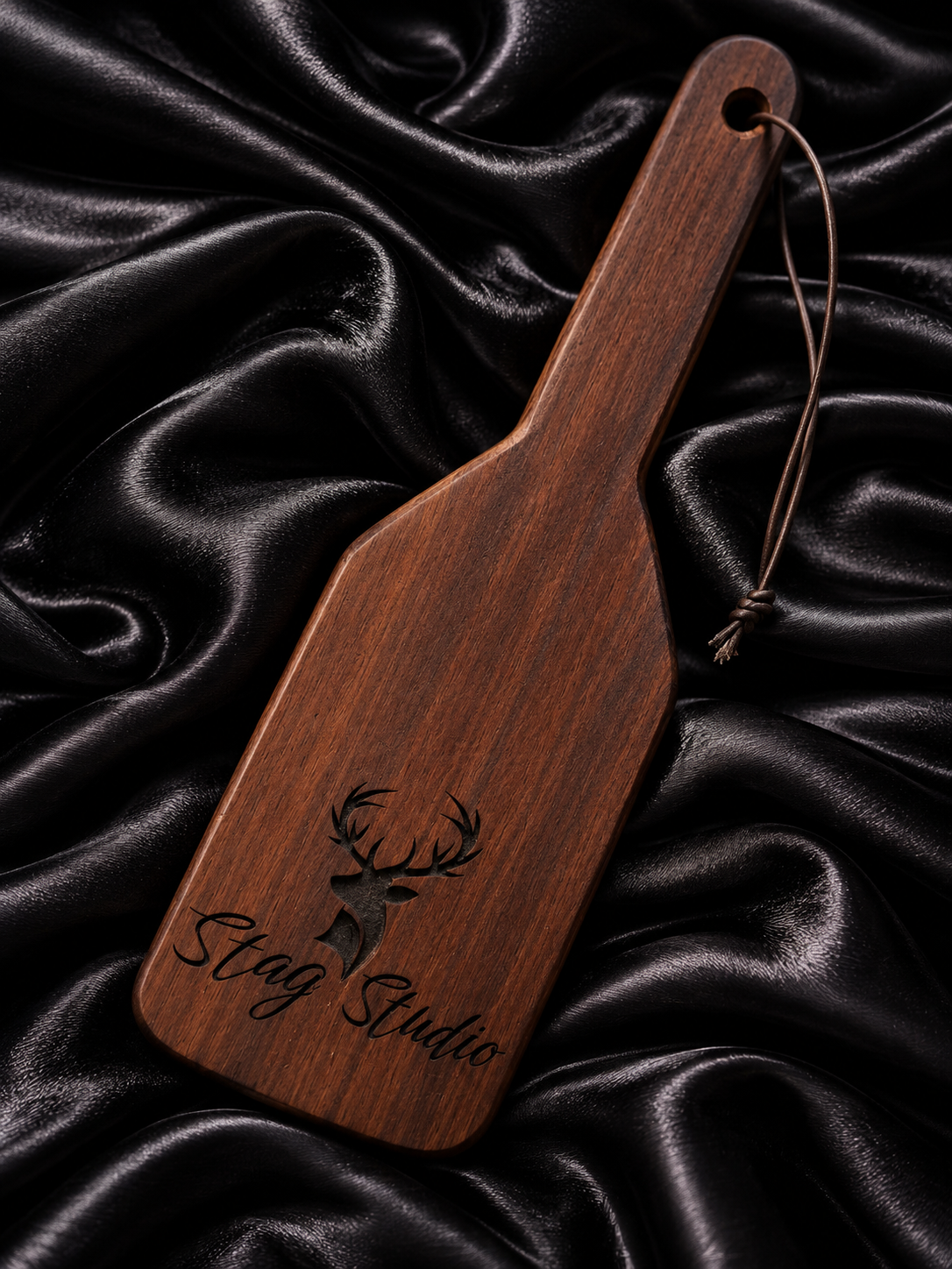 Logo Brand Engraved Spanking Paddle