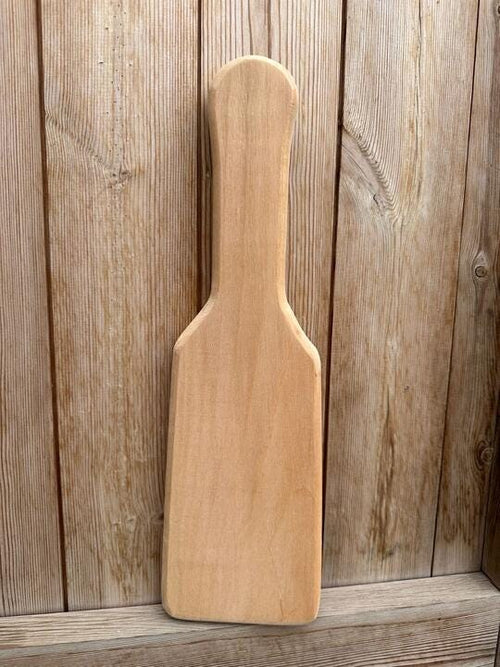 Non-Engraved Cherry Wood Spanking Paddle