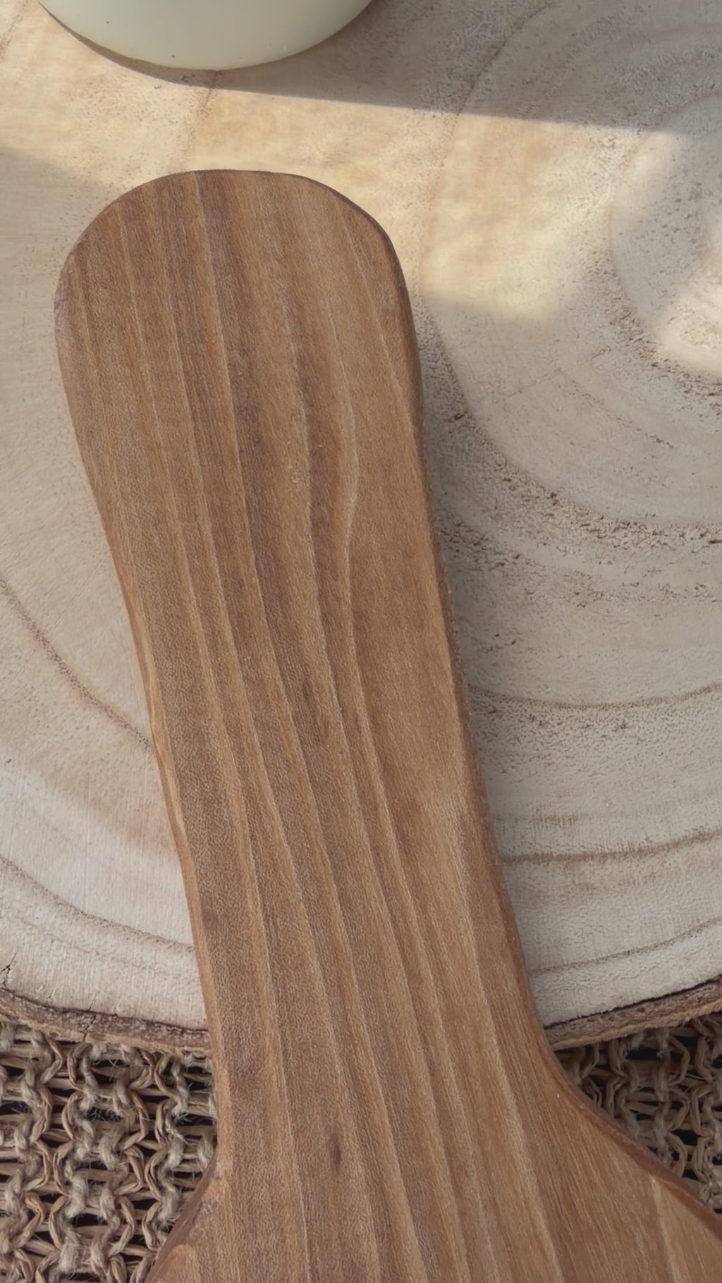Elm Heart Engraved Spanking Paddle